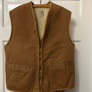 Carhartt size medium brown vest
